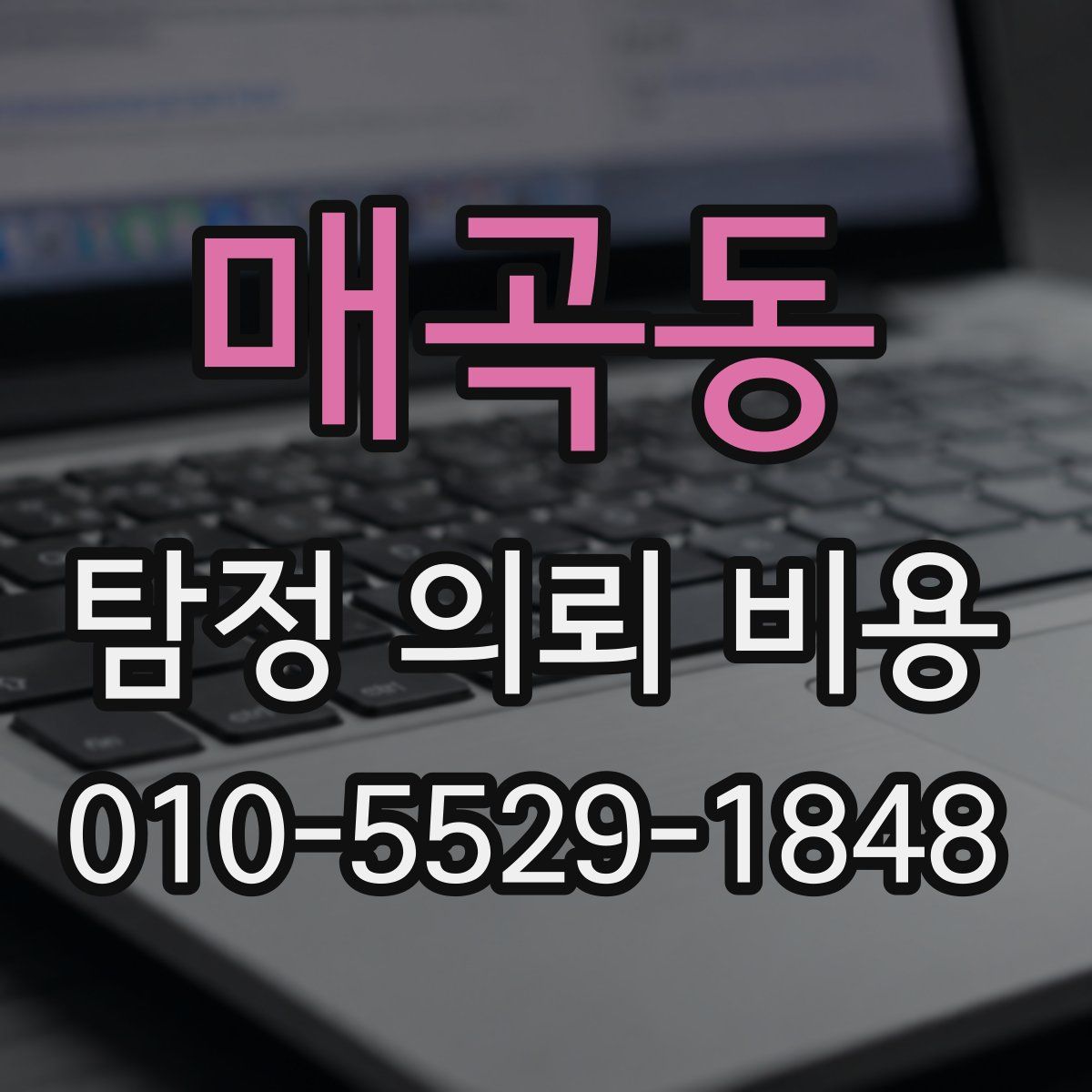 매곡동 탐정 의뢰 비용
