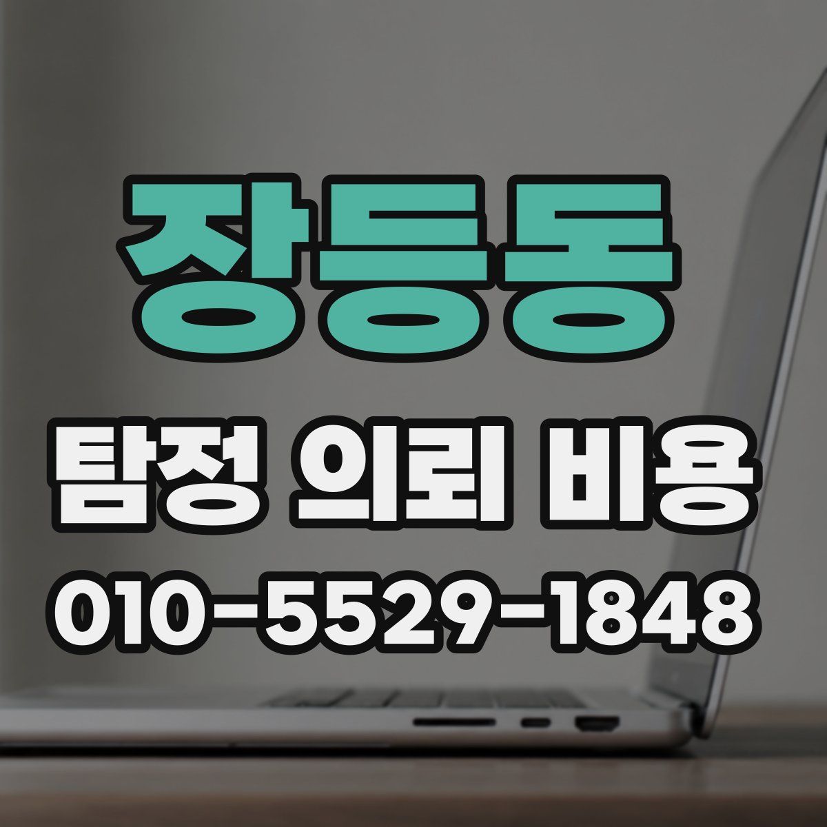 장등동 탐정 의뢰 비용