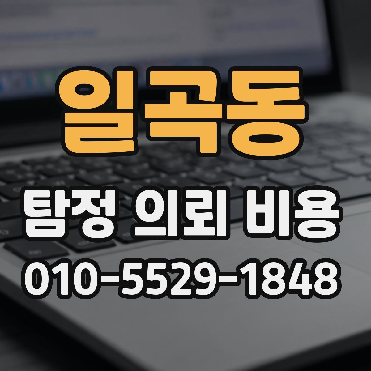 일곡동 탐정 의뢰 비용