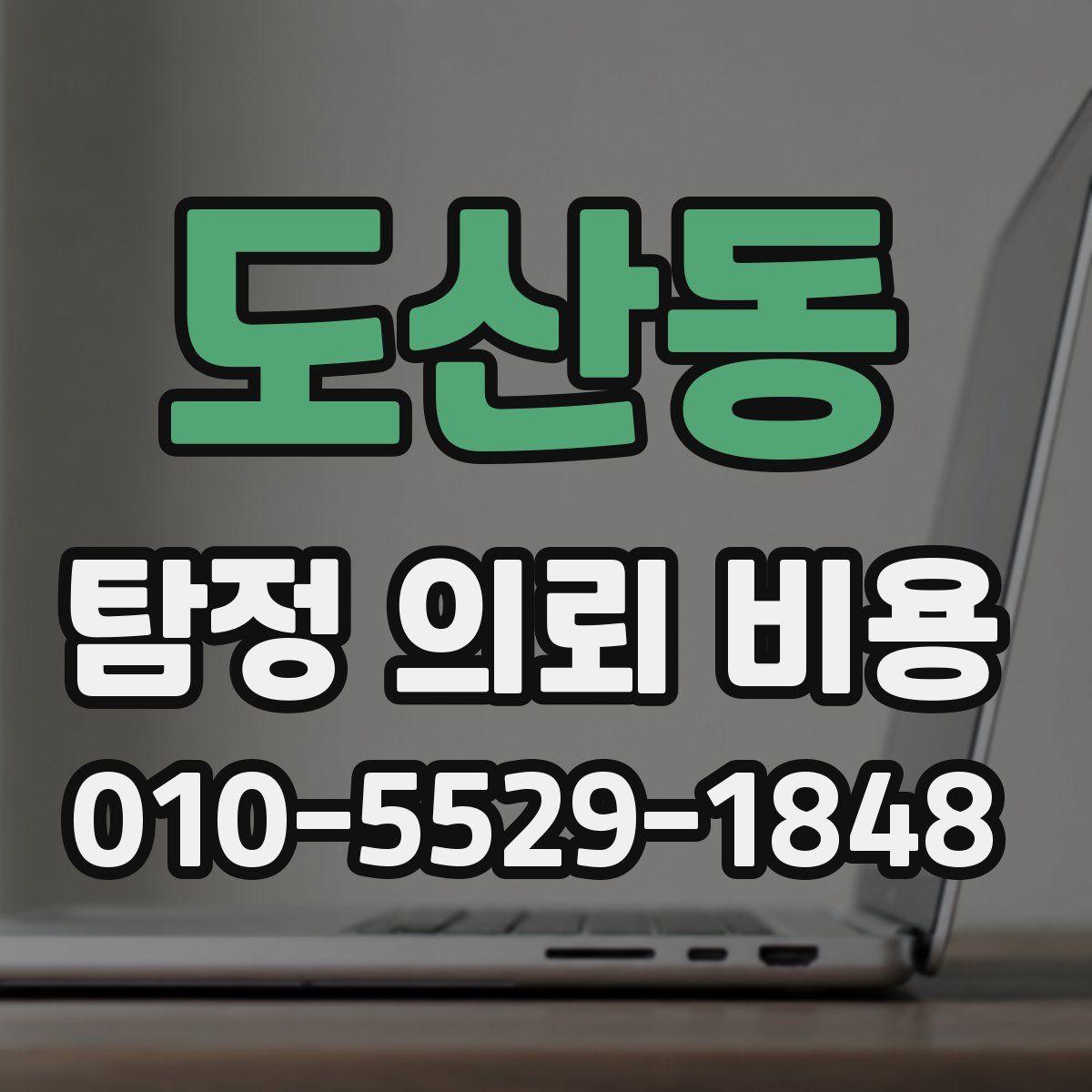 도산동 탐정 의뢰 비용