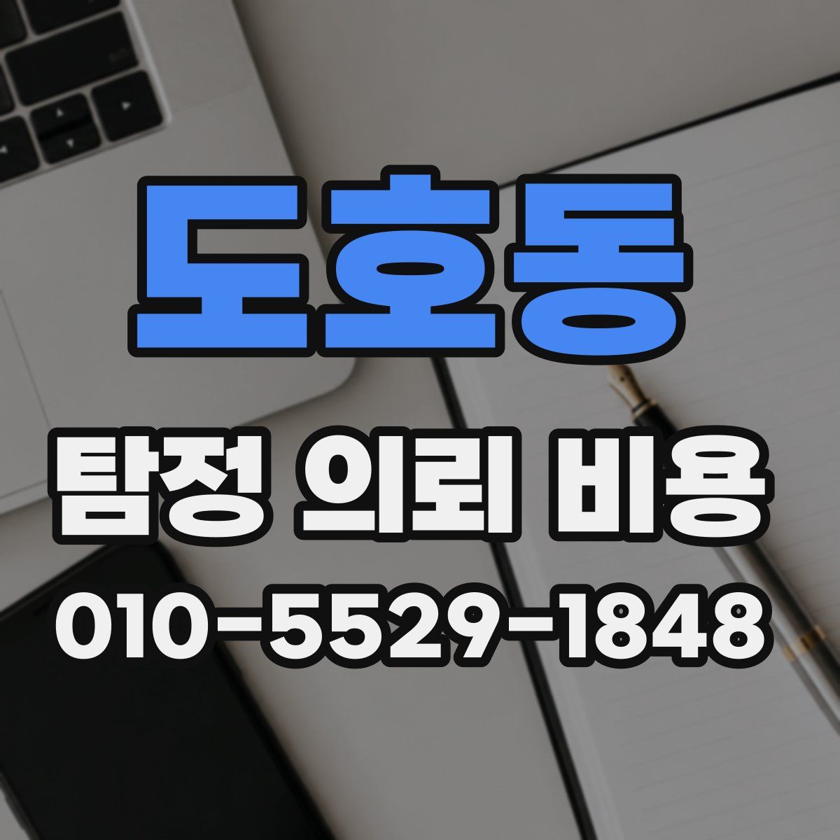 도호동 탐정 의뢰 비용