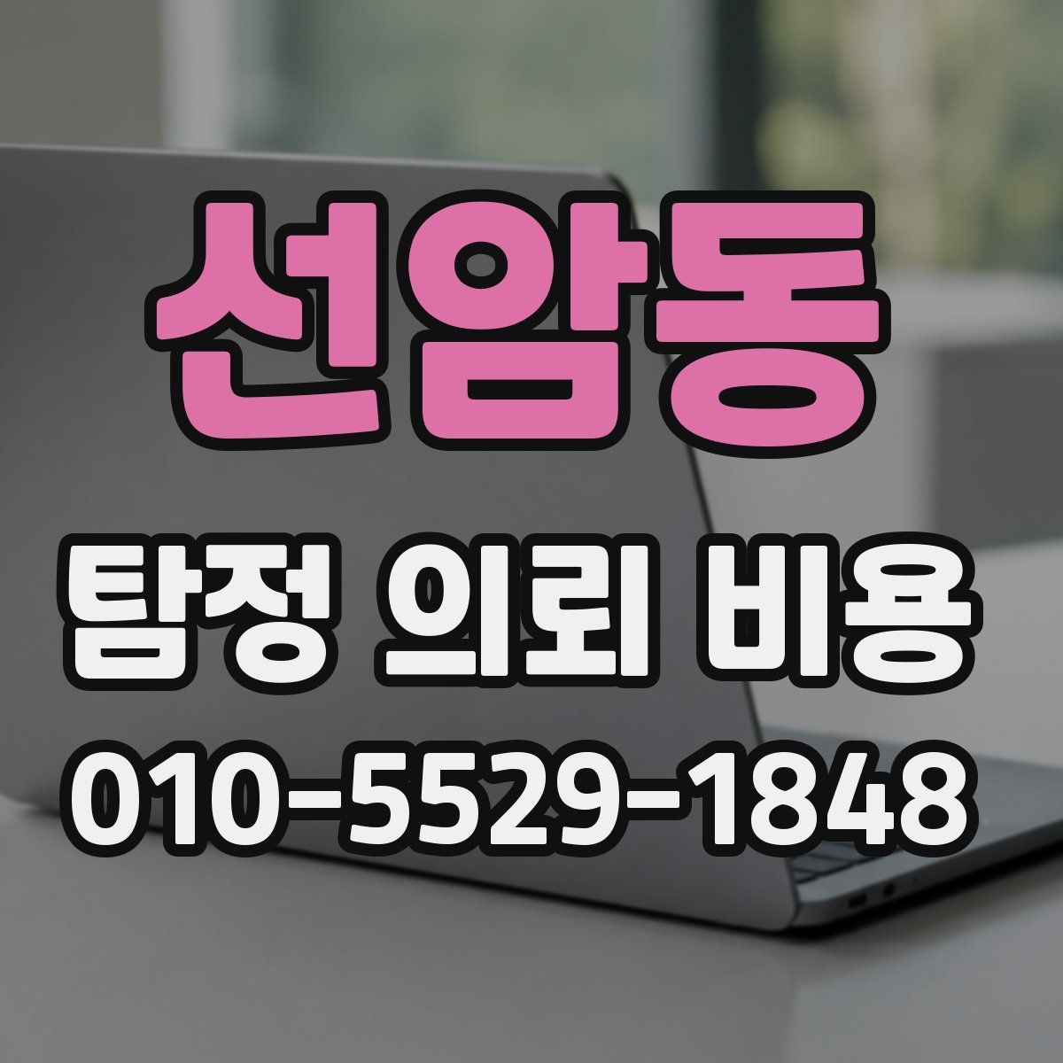 선암동 탐정 의뢰 비용