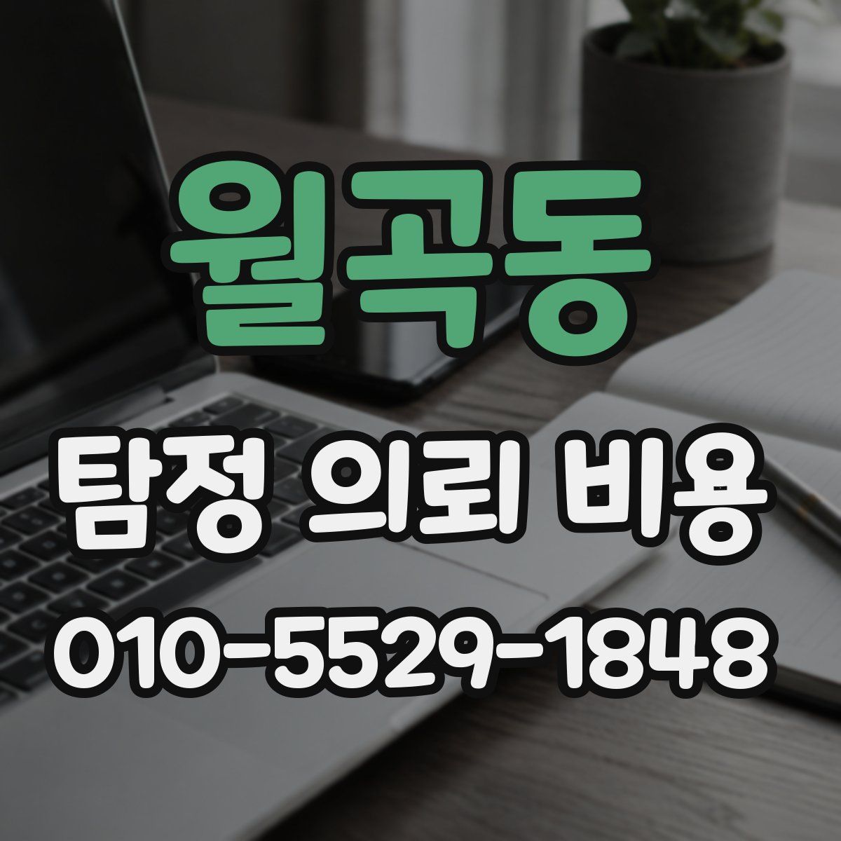 월곡동 탐정 의뢰 비용