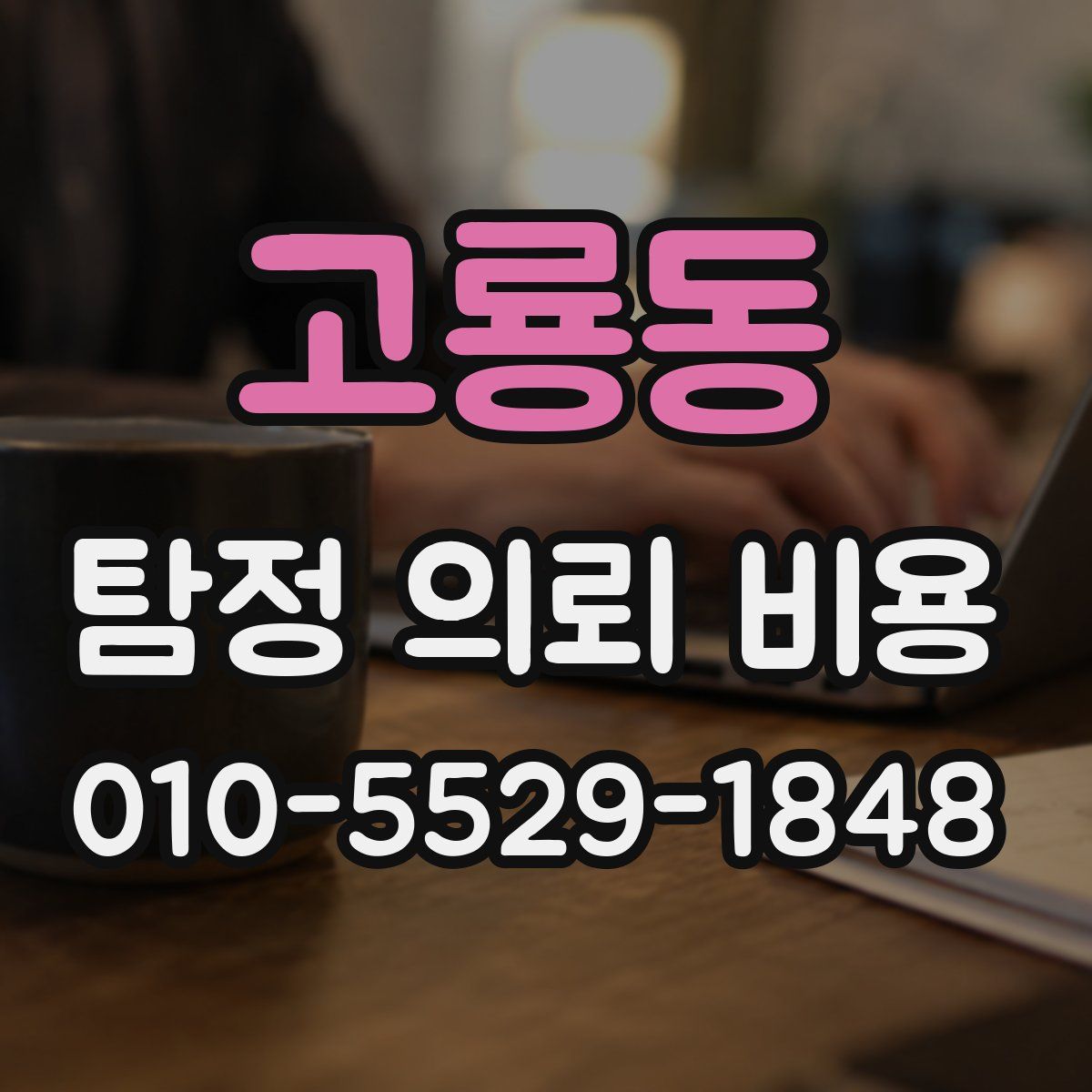 고룡동 탐정 의뢰 비용