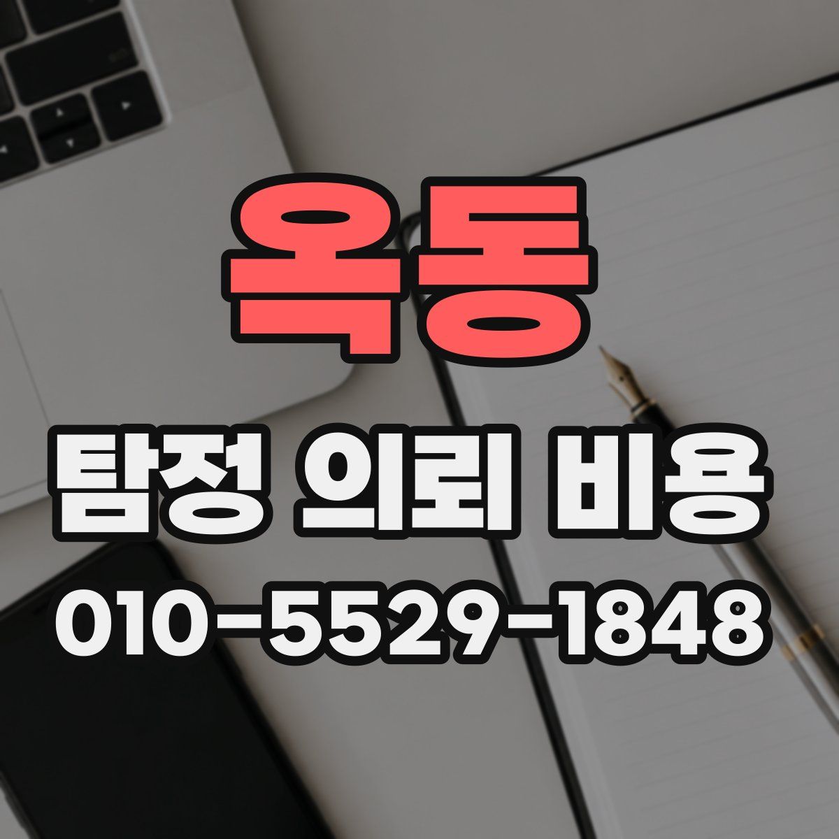 옥동 탐정 의뢰 비용