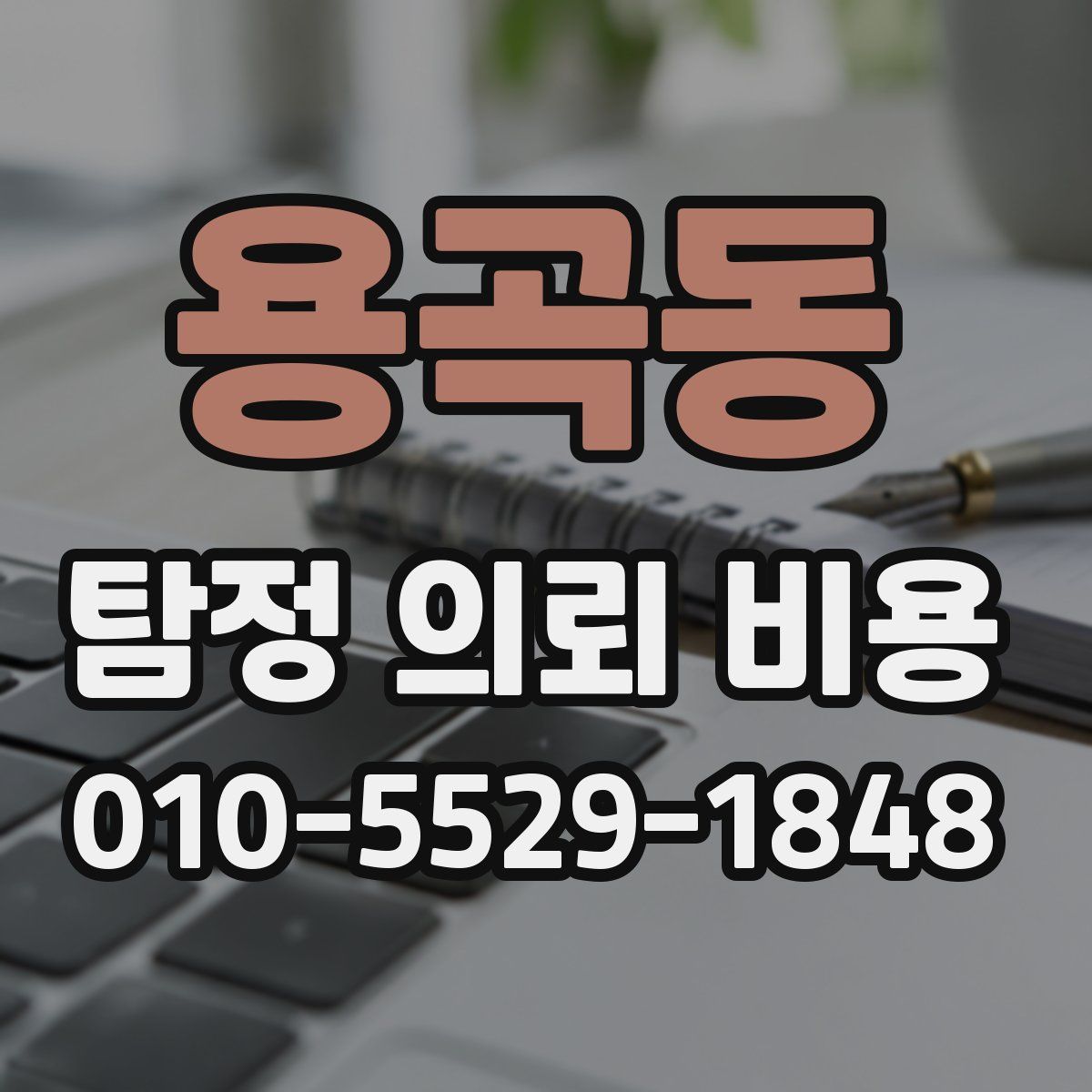 용곡동 탐정 의뢰 비용