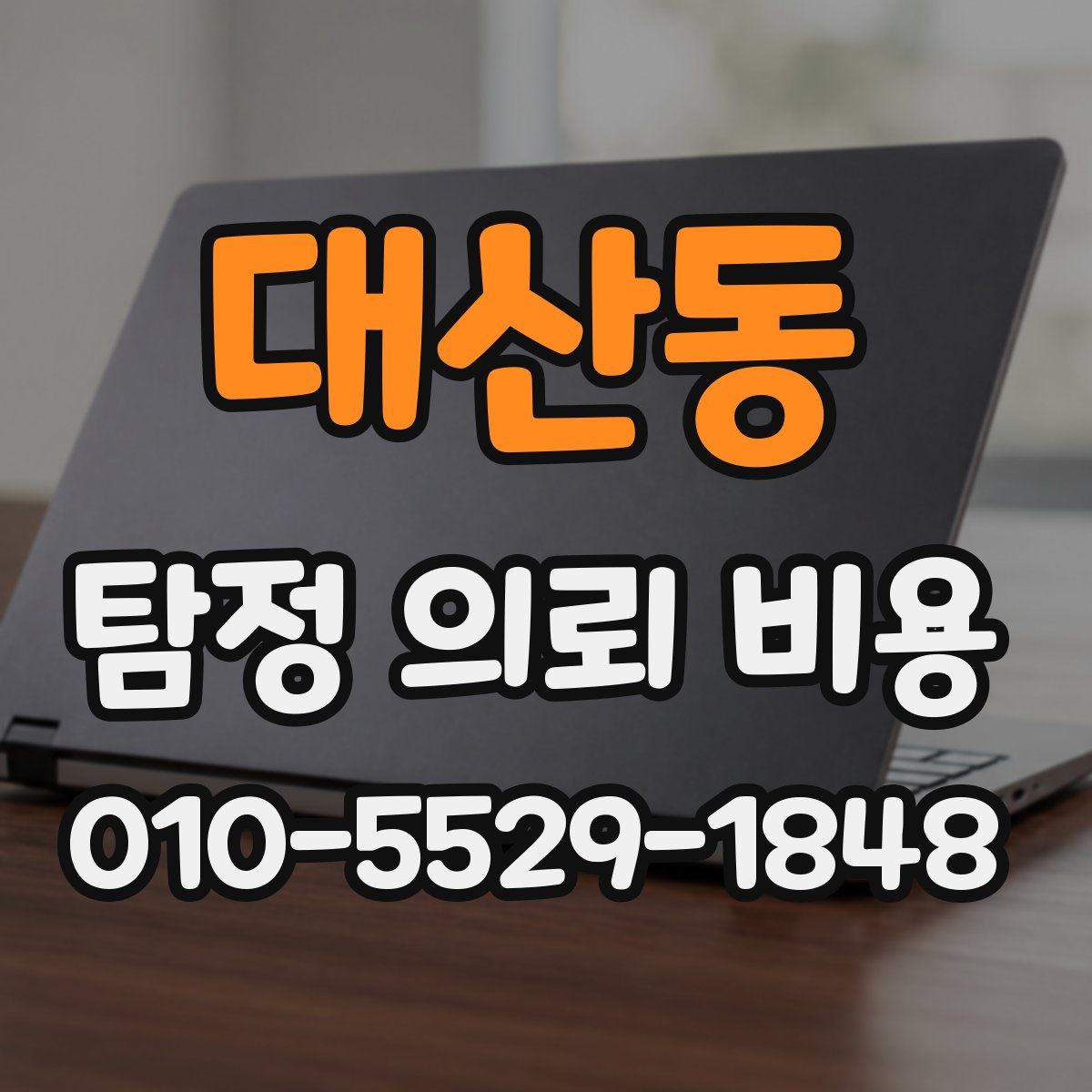 대산동 탐정 의뢰 비용