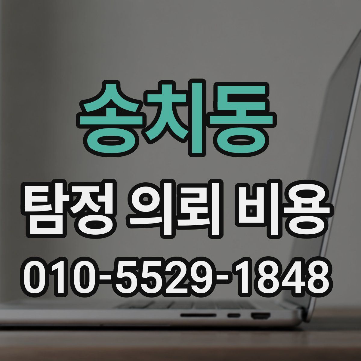 송치동 탐정 의뢰 비용