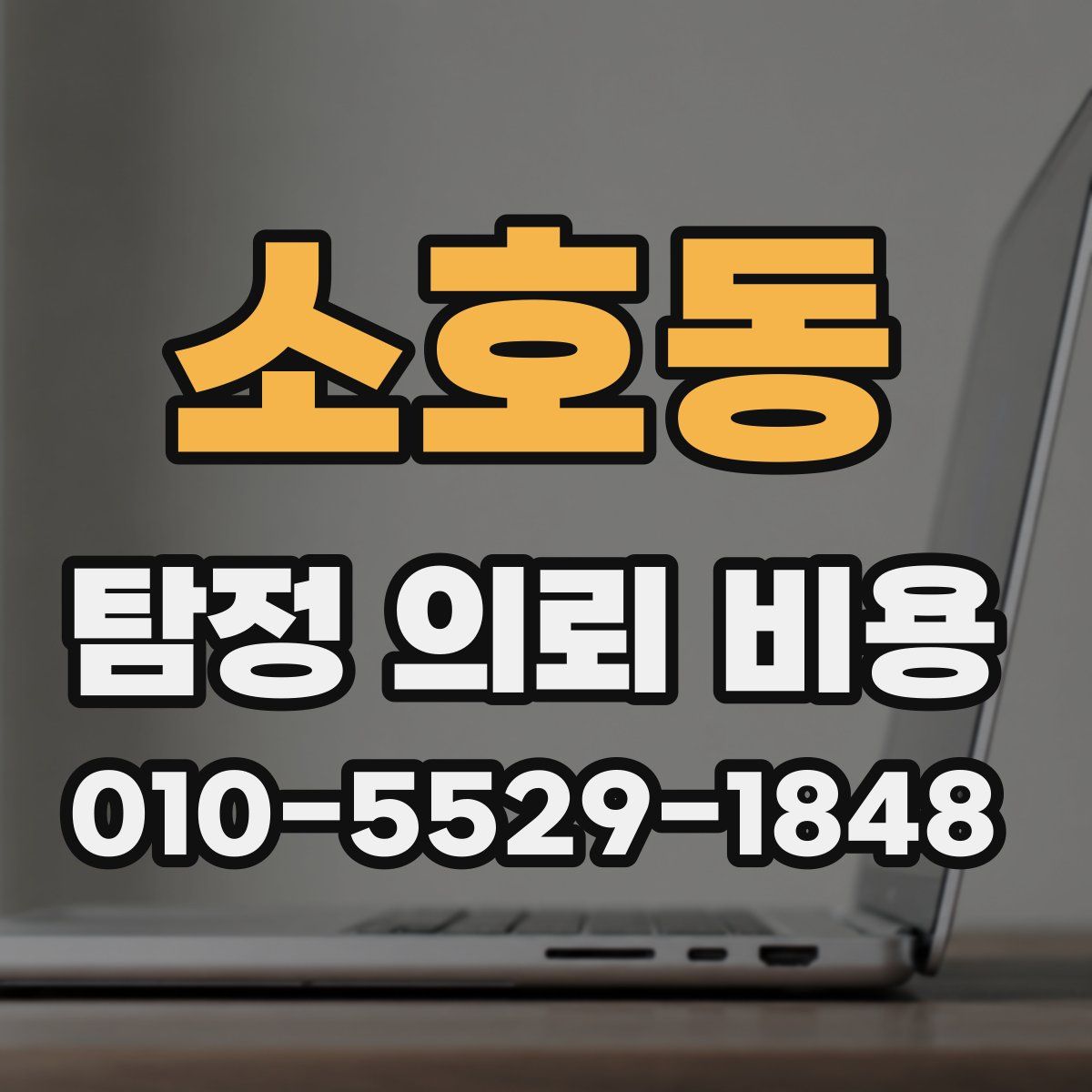 소호동 탐정 의뢰 비용