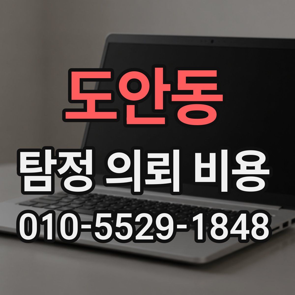 도안동 탐정 의뢰 비용