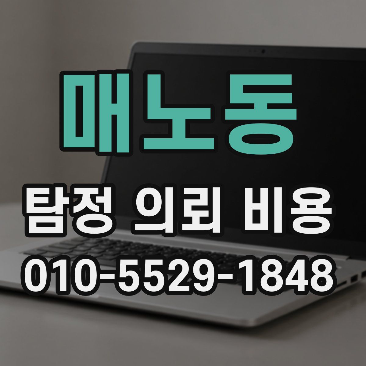 매노동 탐정 의뢰 비용