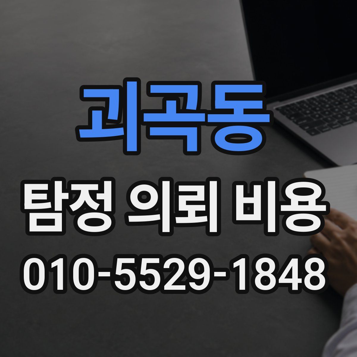 괴곡동 탐정 의뢰 비용