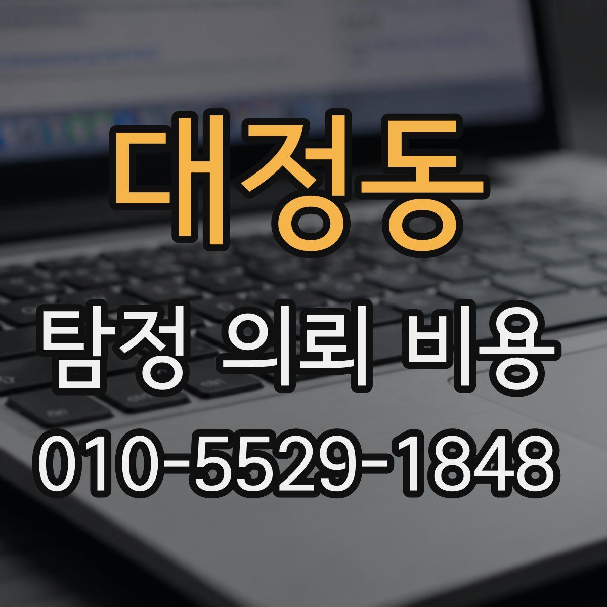 대정동 탐정 의뢰 비용