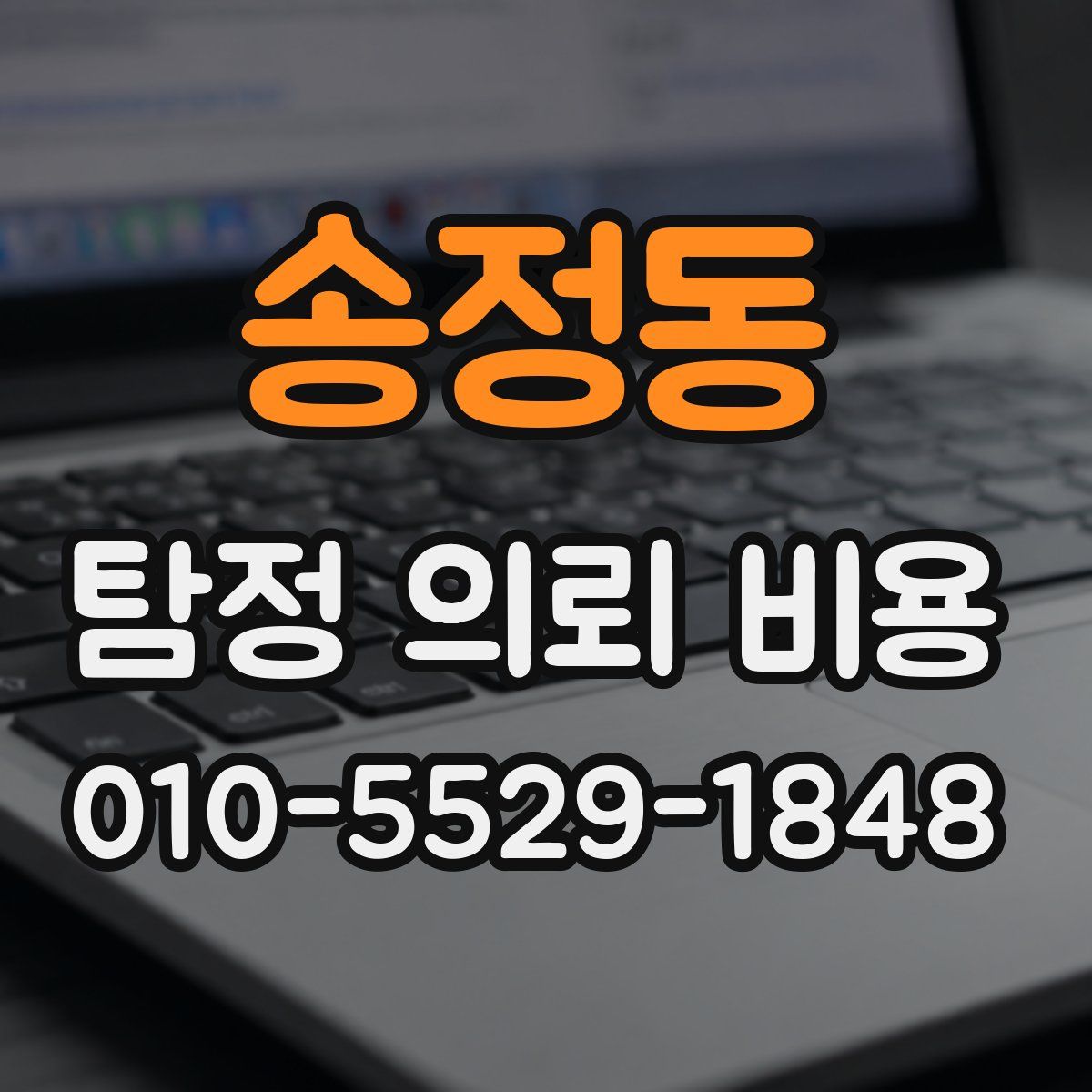 송정동 탐정 의뢰 비용