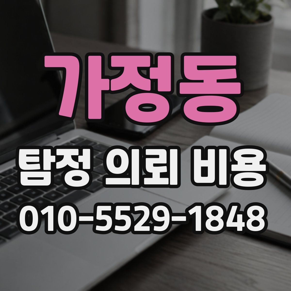 가정동 탐정 의뢰 비용