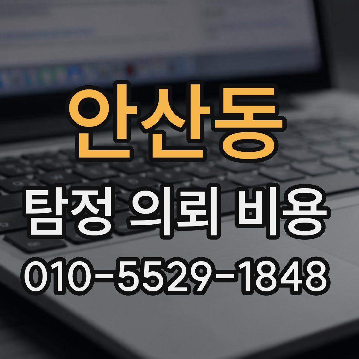 안산동 탐정 의뢰 비용