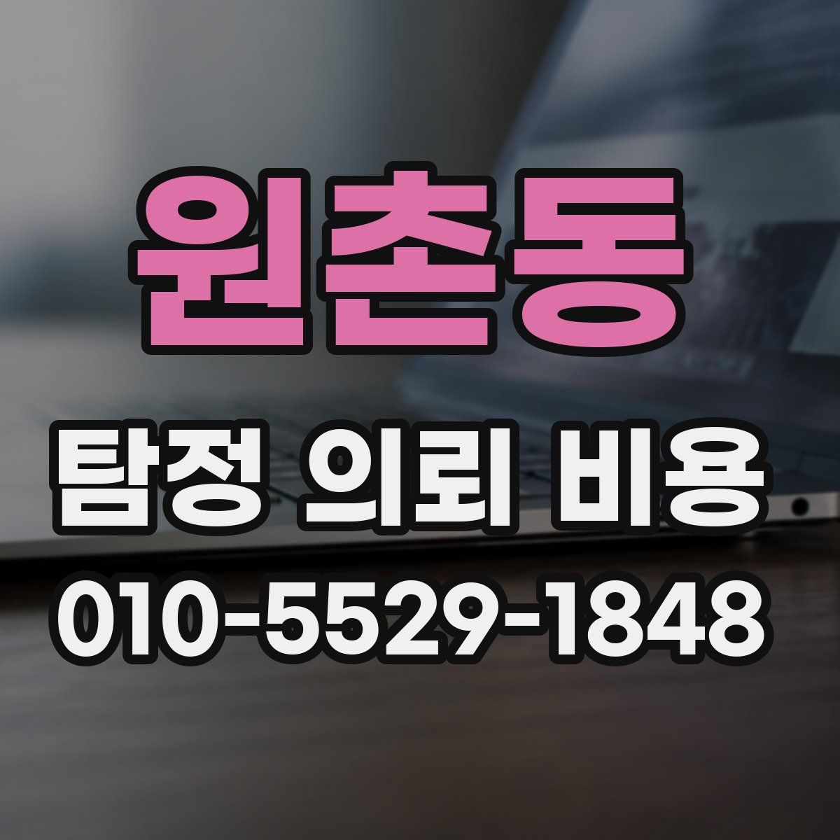 원촌동 탐정 의뢰 비용