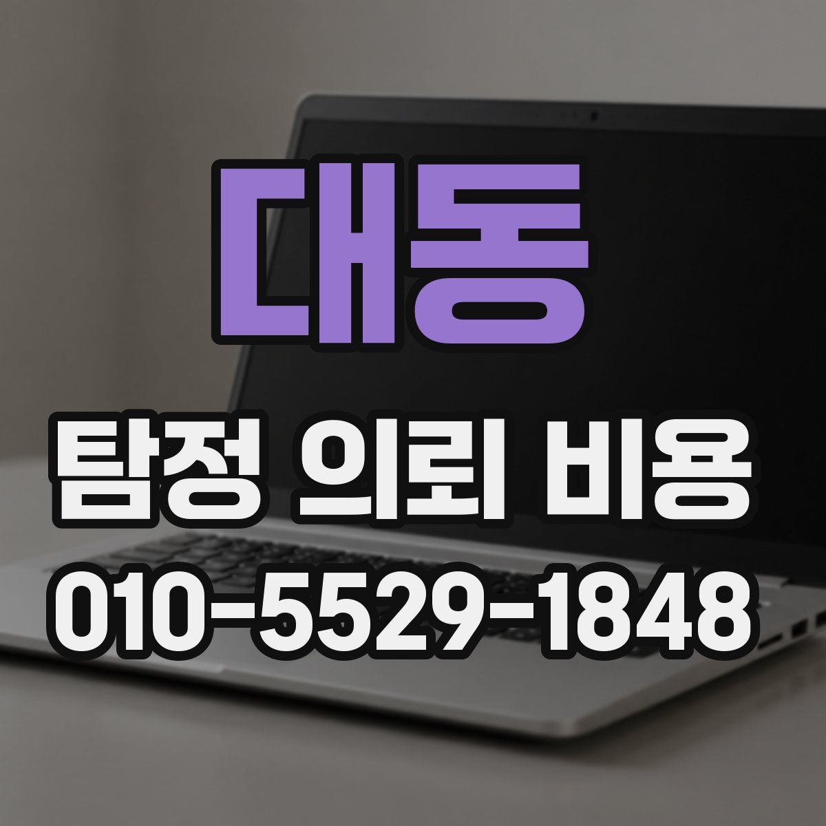 대동 탐정 의뢰 비용