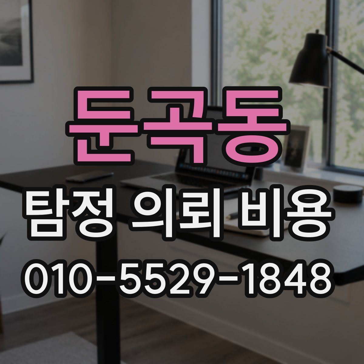 둔곡동 탐정 의뢰 비용