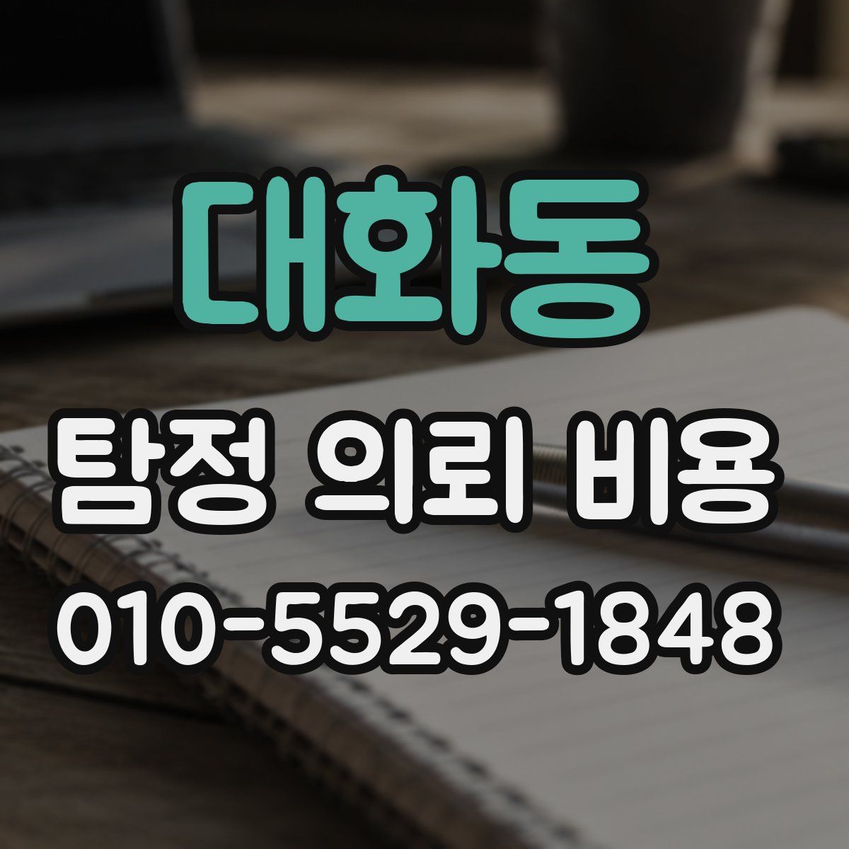대화동 탐정 의뢰 비용