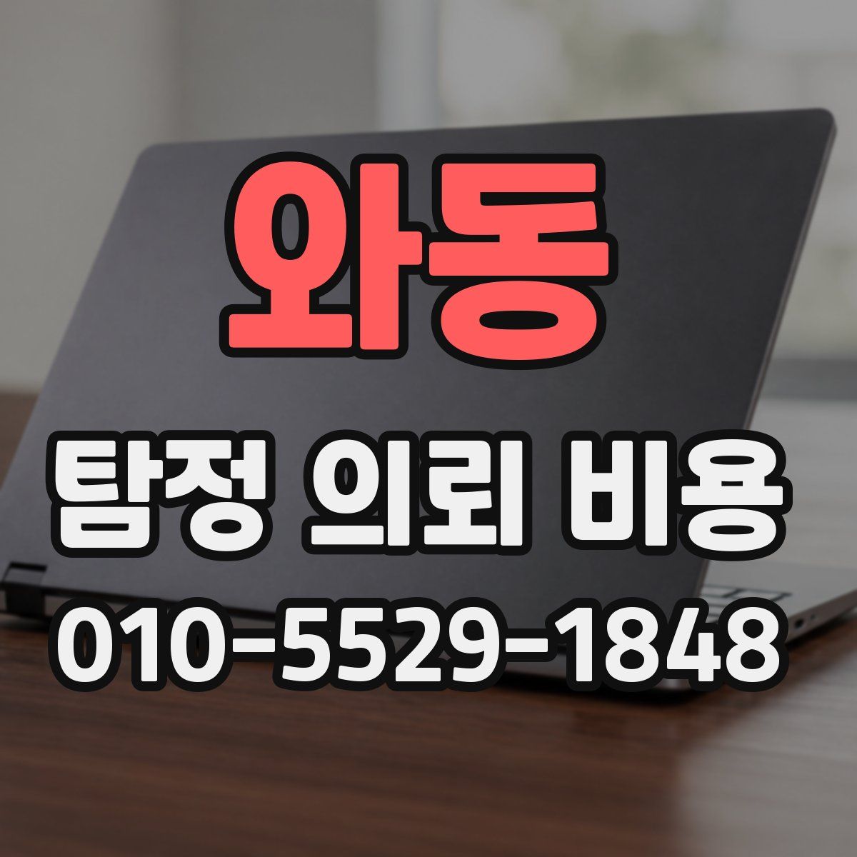 와동 탐정 의뢰 비용
