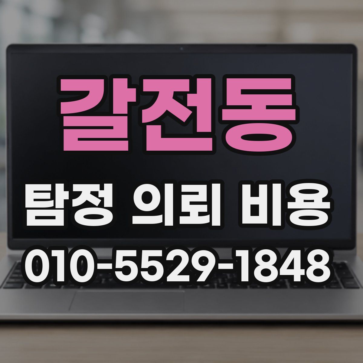 갈전동 탐정 의뢰 비용