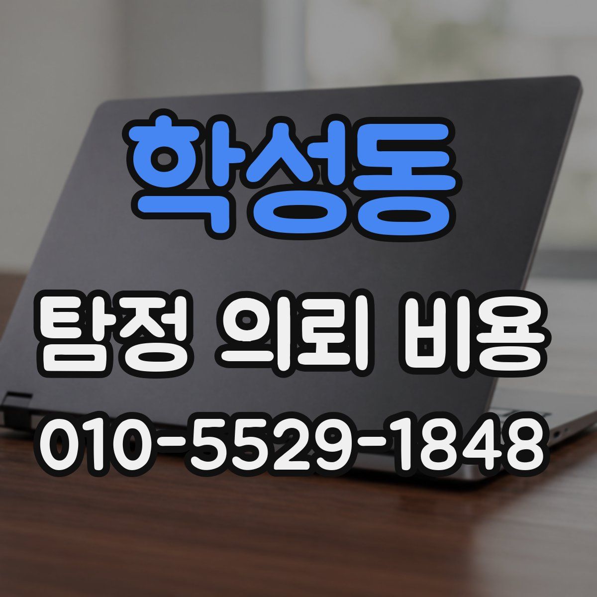 학성동 탐정 의뢰 비용