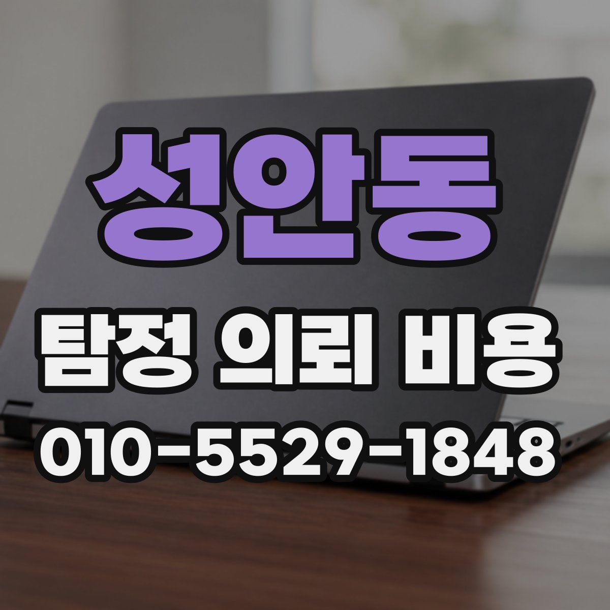 성안동 탐정 의뢰 비용