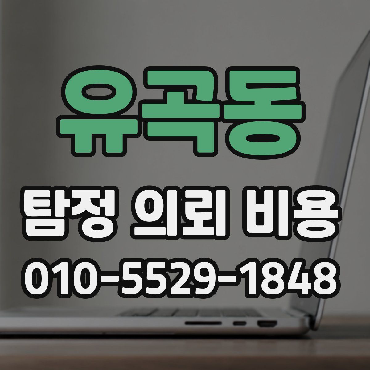 유곡동 탐정 의뢰 비용