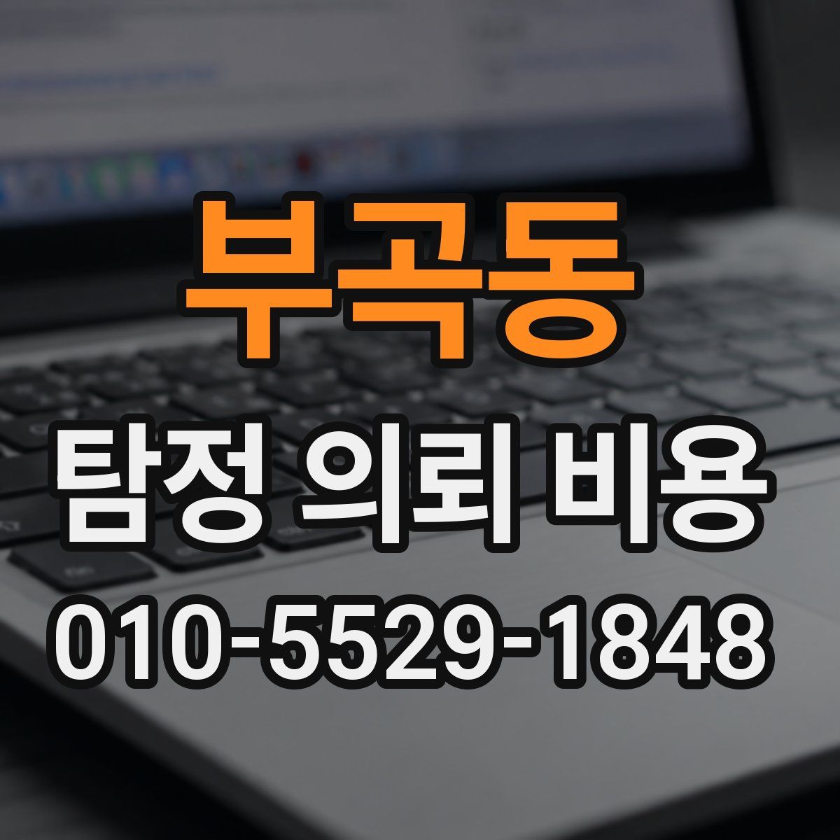 부곡동 탐정 의뢰 비용