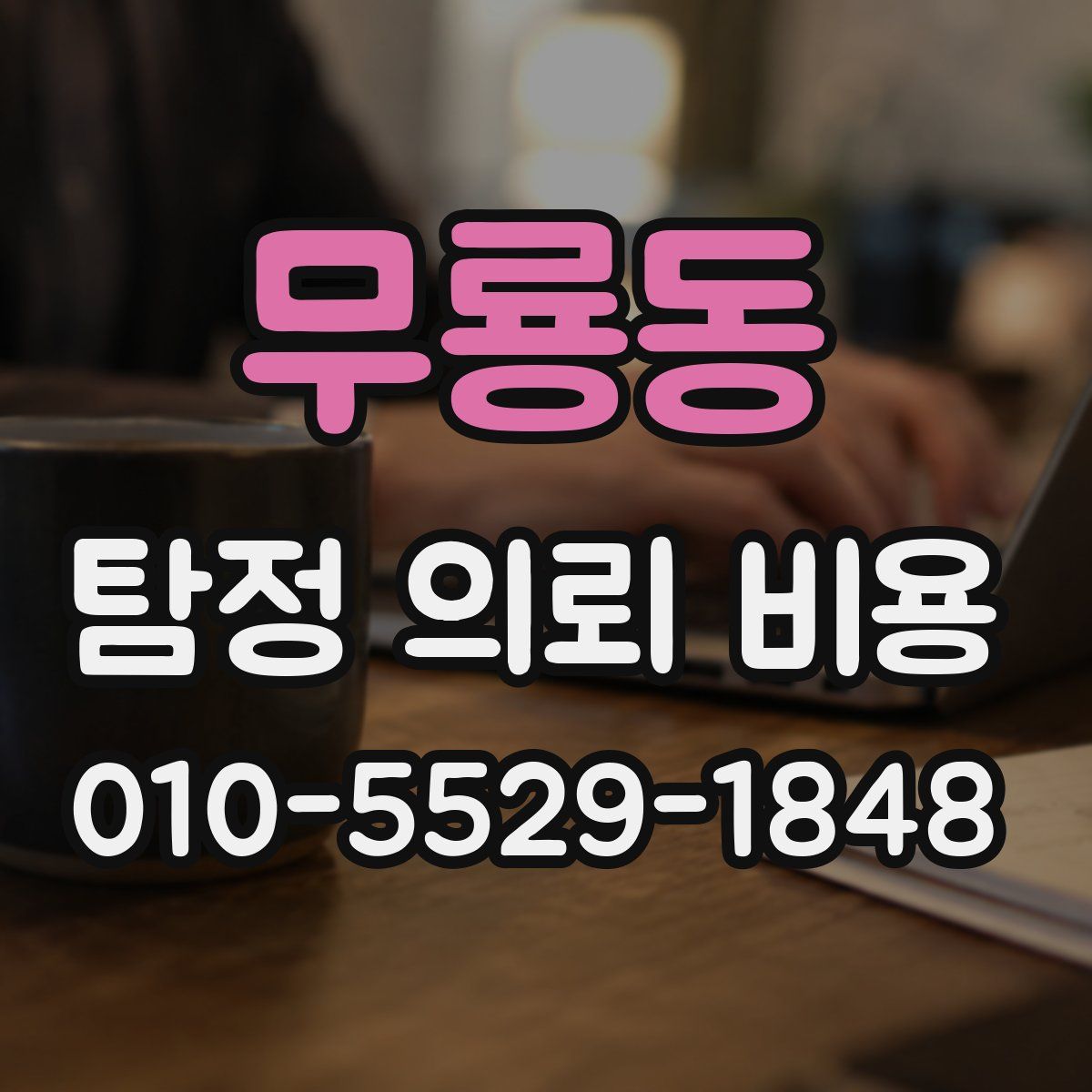 무룡동 탐정 의뢰 비용