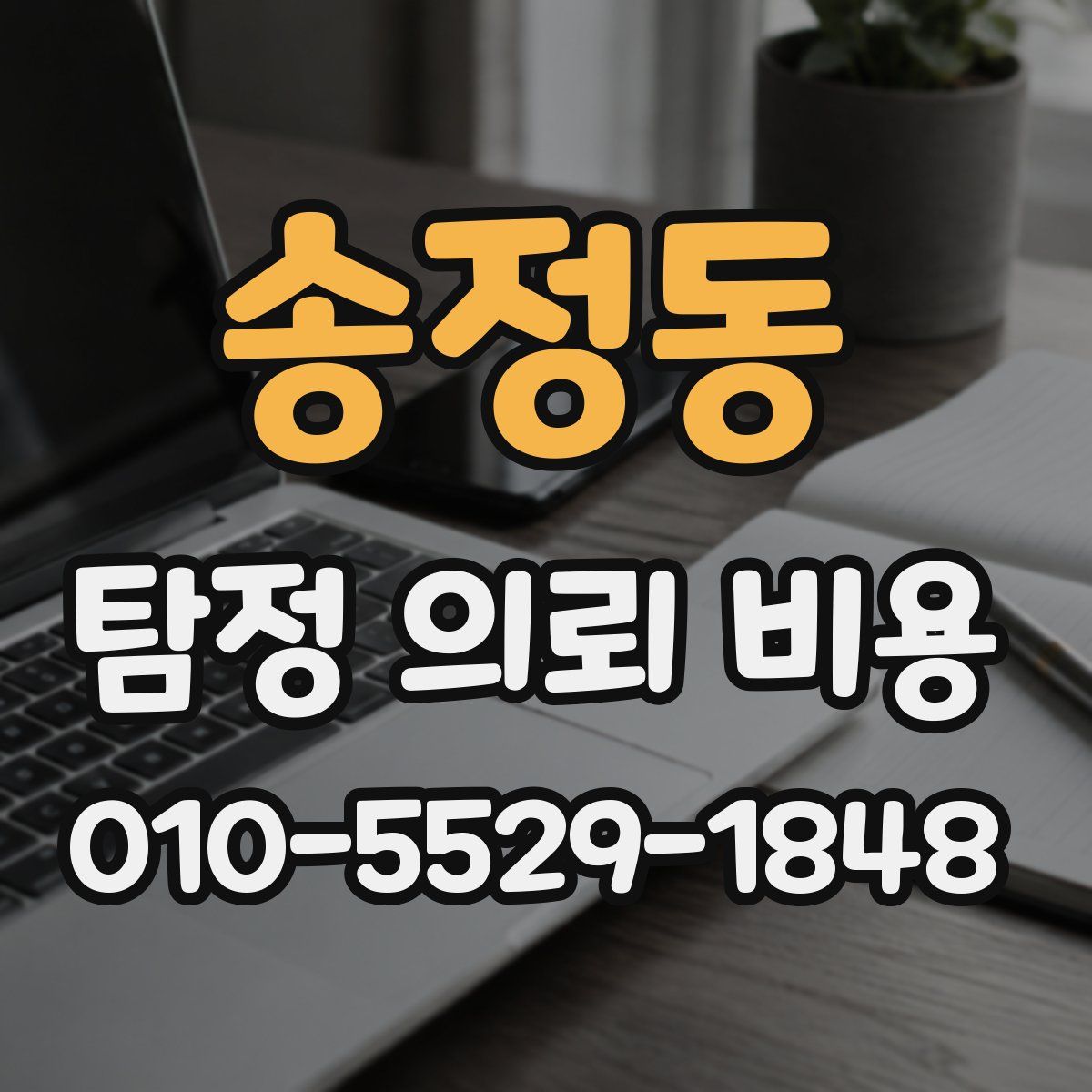 송정동 탐정 의뢰 비용