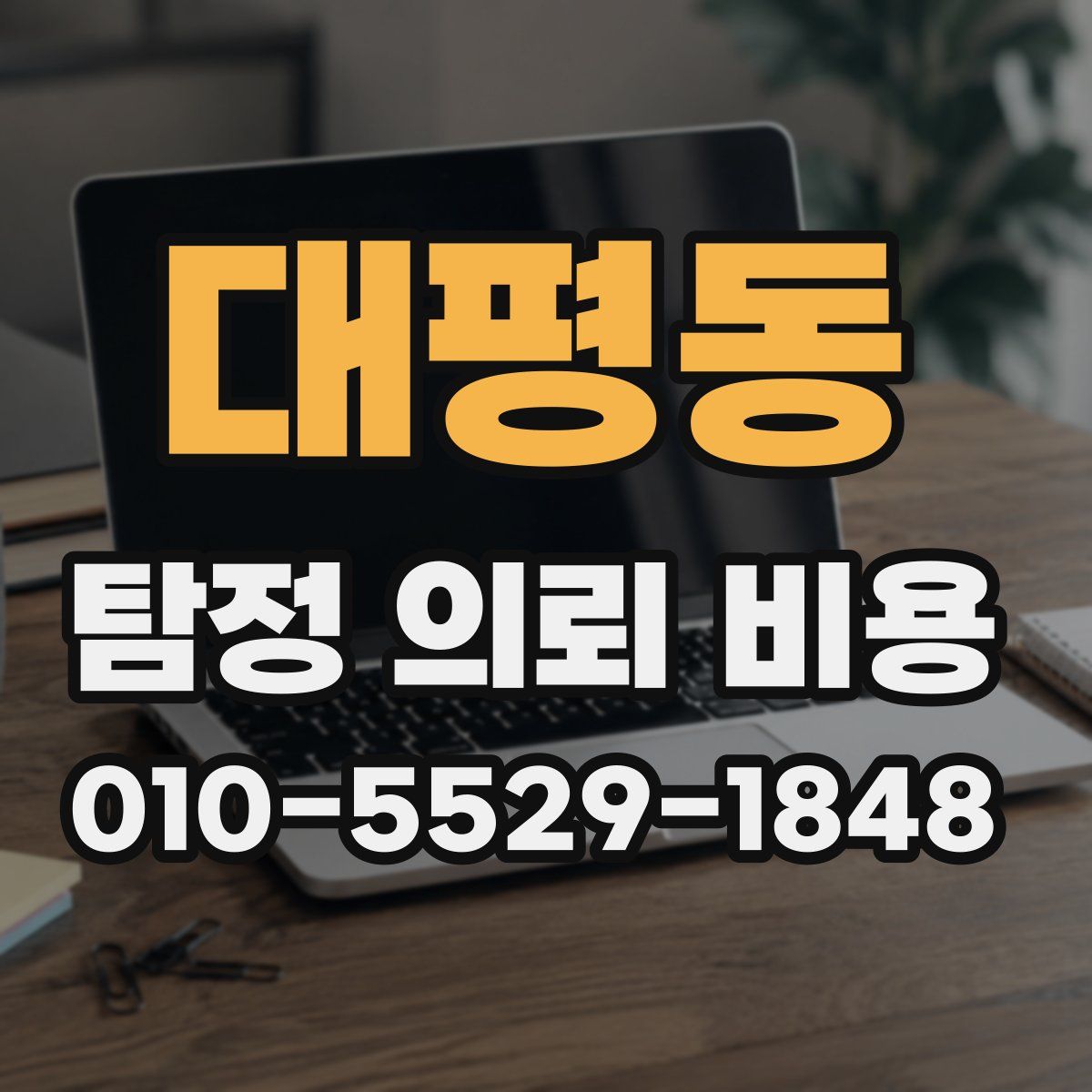 대평동 탐정 의뢰 비용