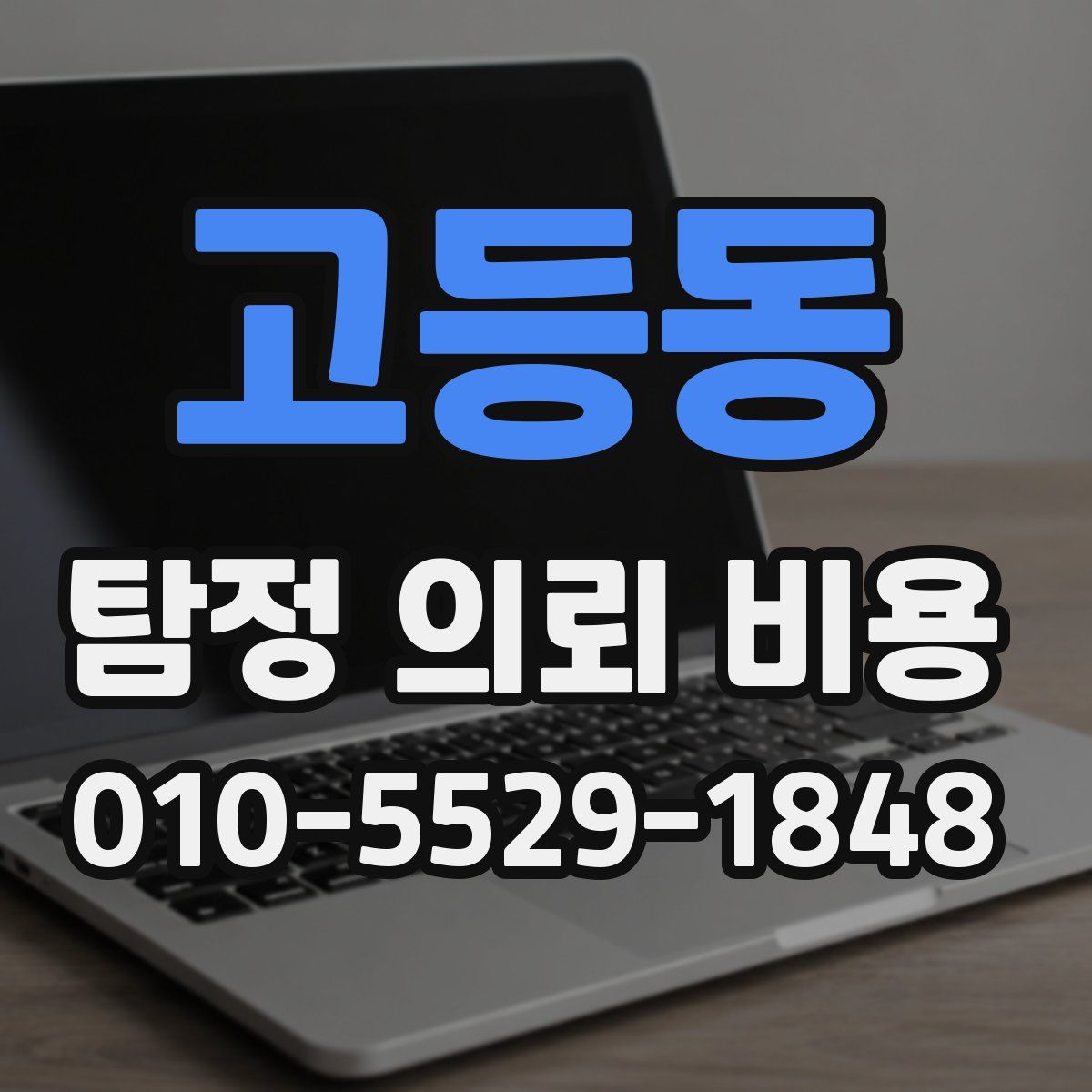 고등동 탐정 의뢰 비용