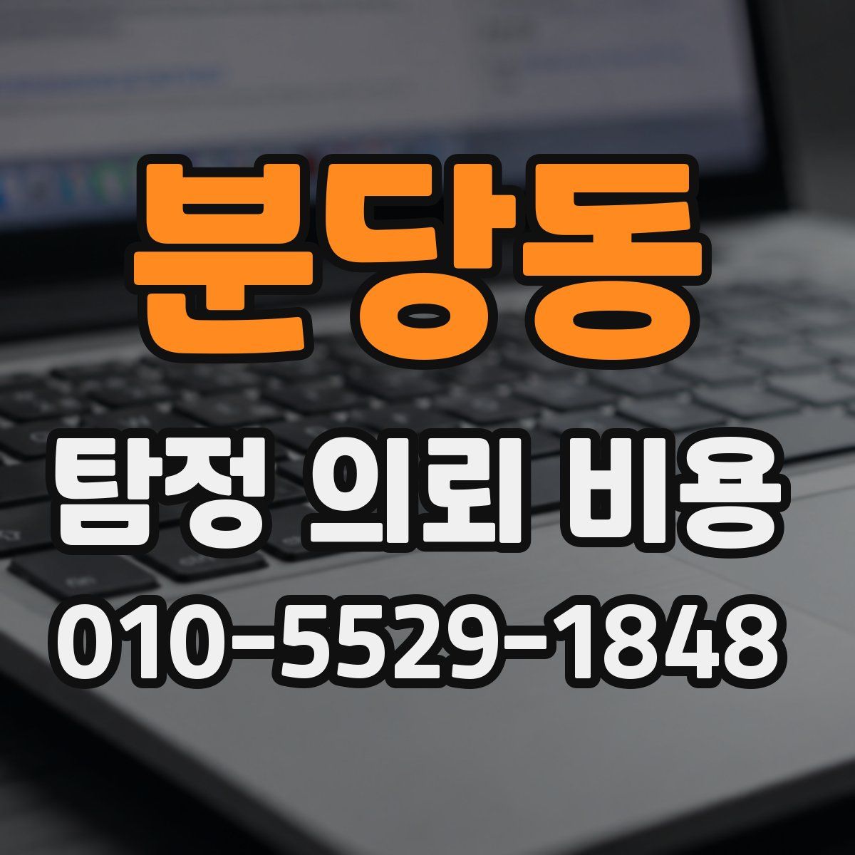 분당동 탐정 의뢰 비용