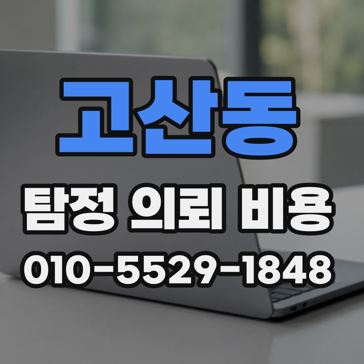 고산동 탐정 의뢰 비용