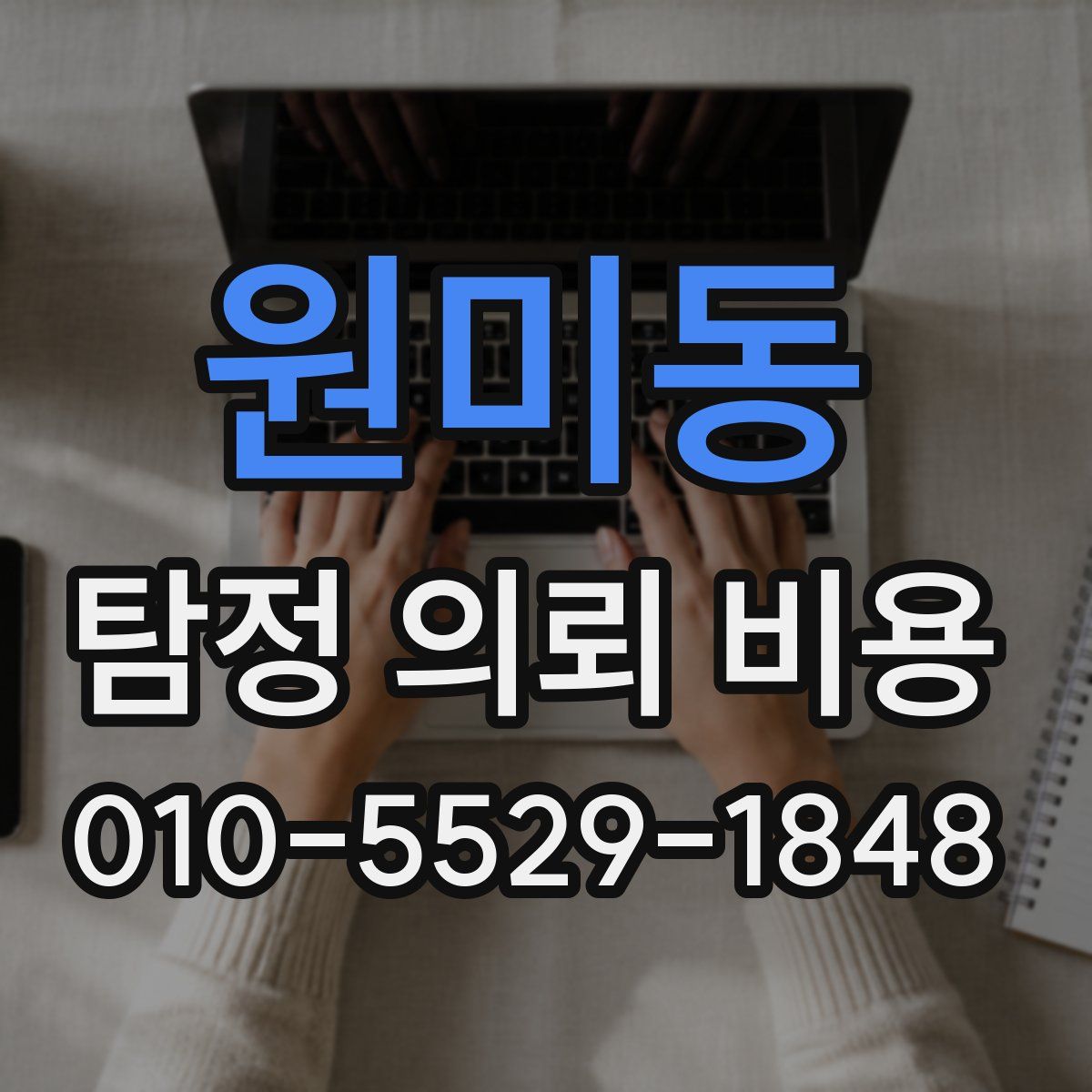 원미동 탐정 의뢰 비용