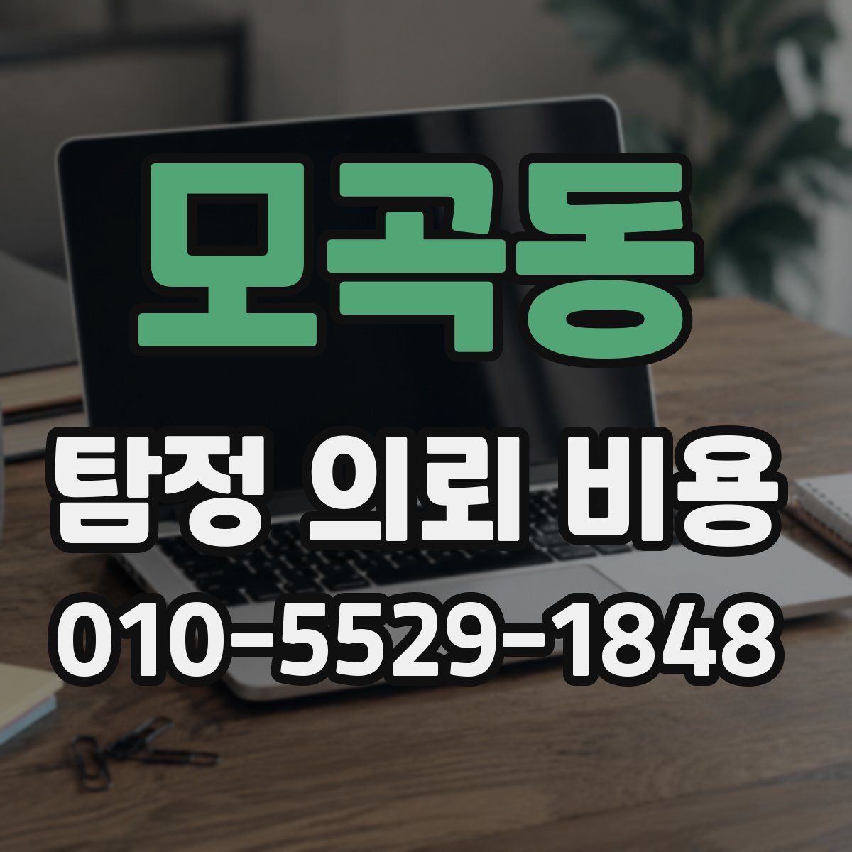 모곡동 탐정 의뢰 비용