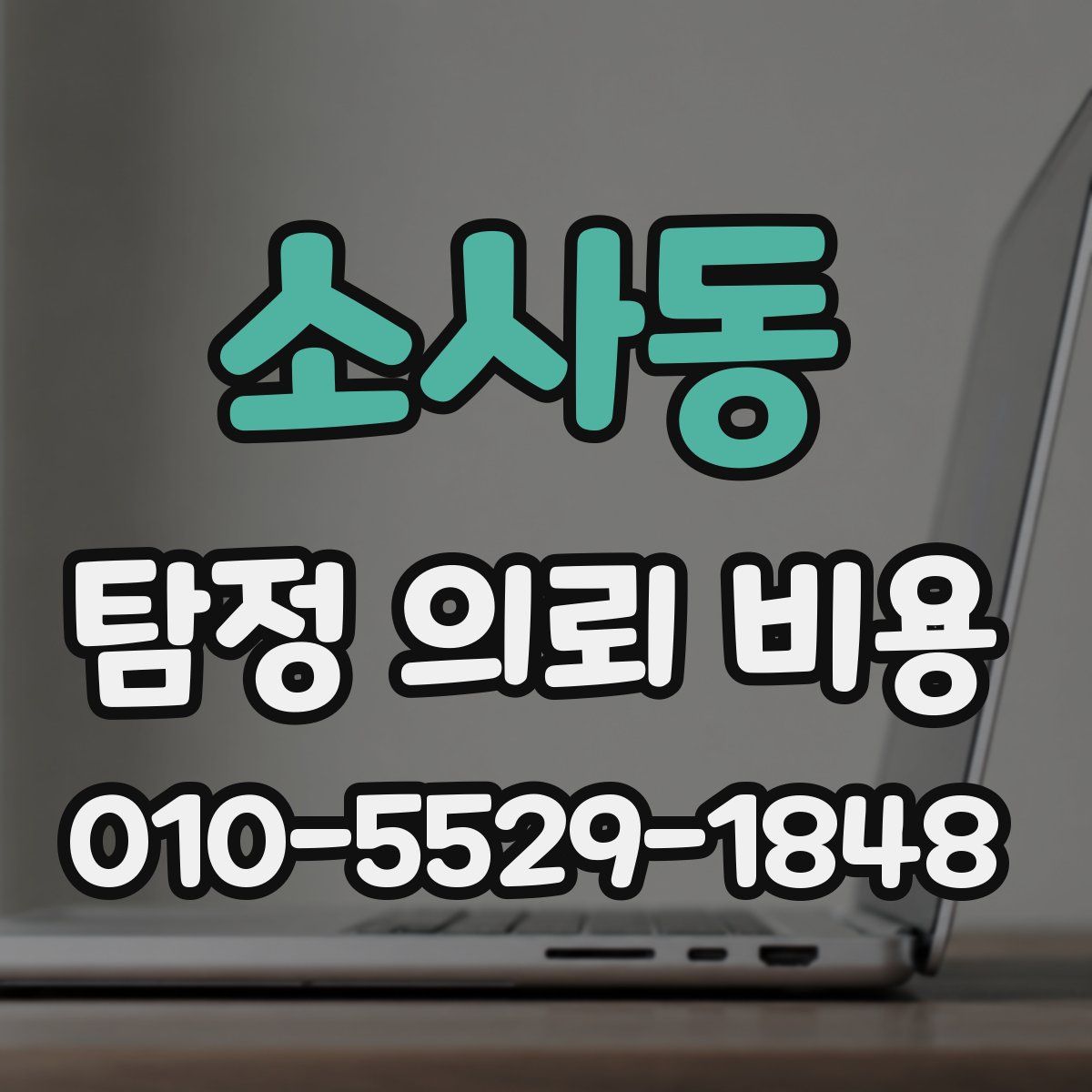 소사동 탐정 의뢰 비용