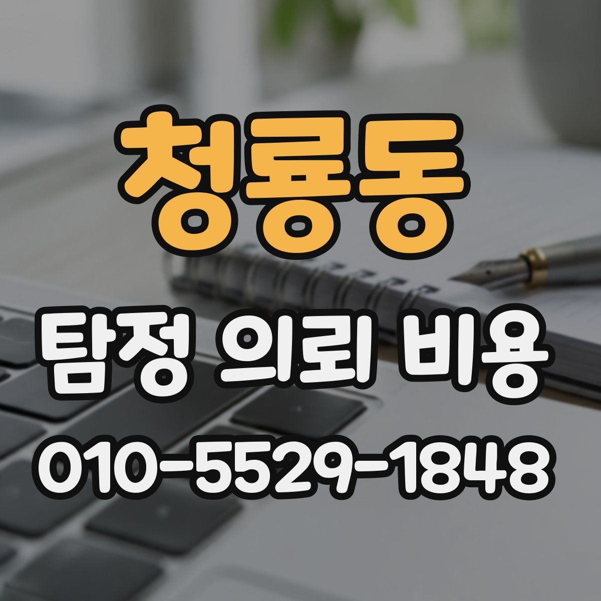 청룡동 탐정 의뢰 비용