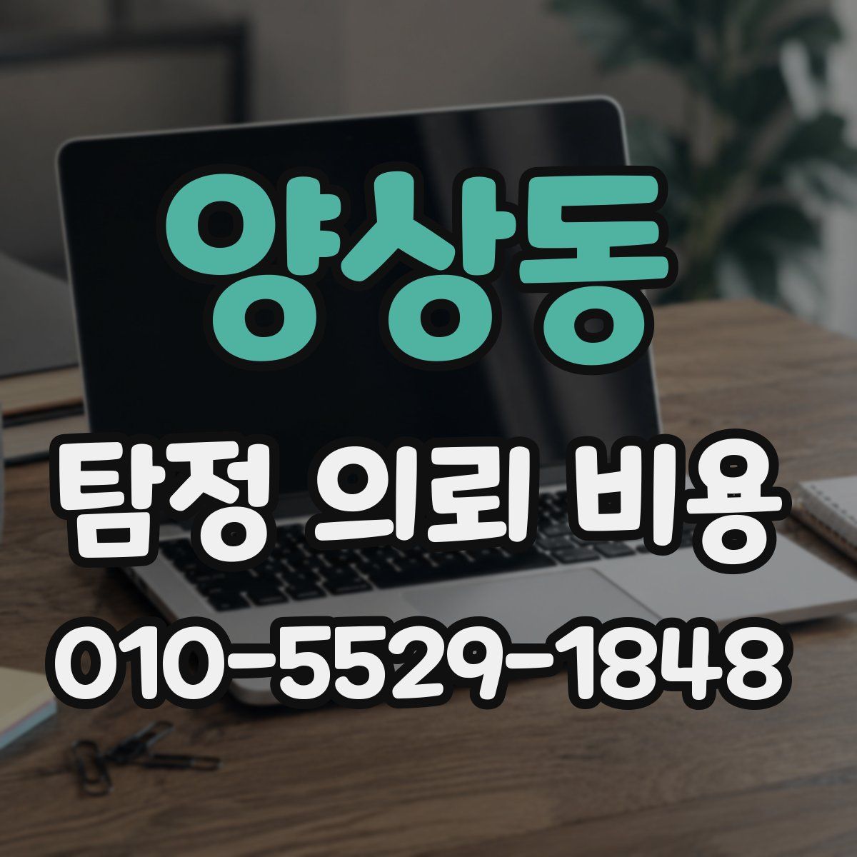 양상동 탐정 의뢰 비용