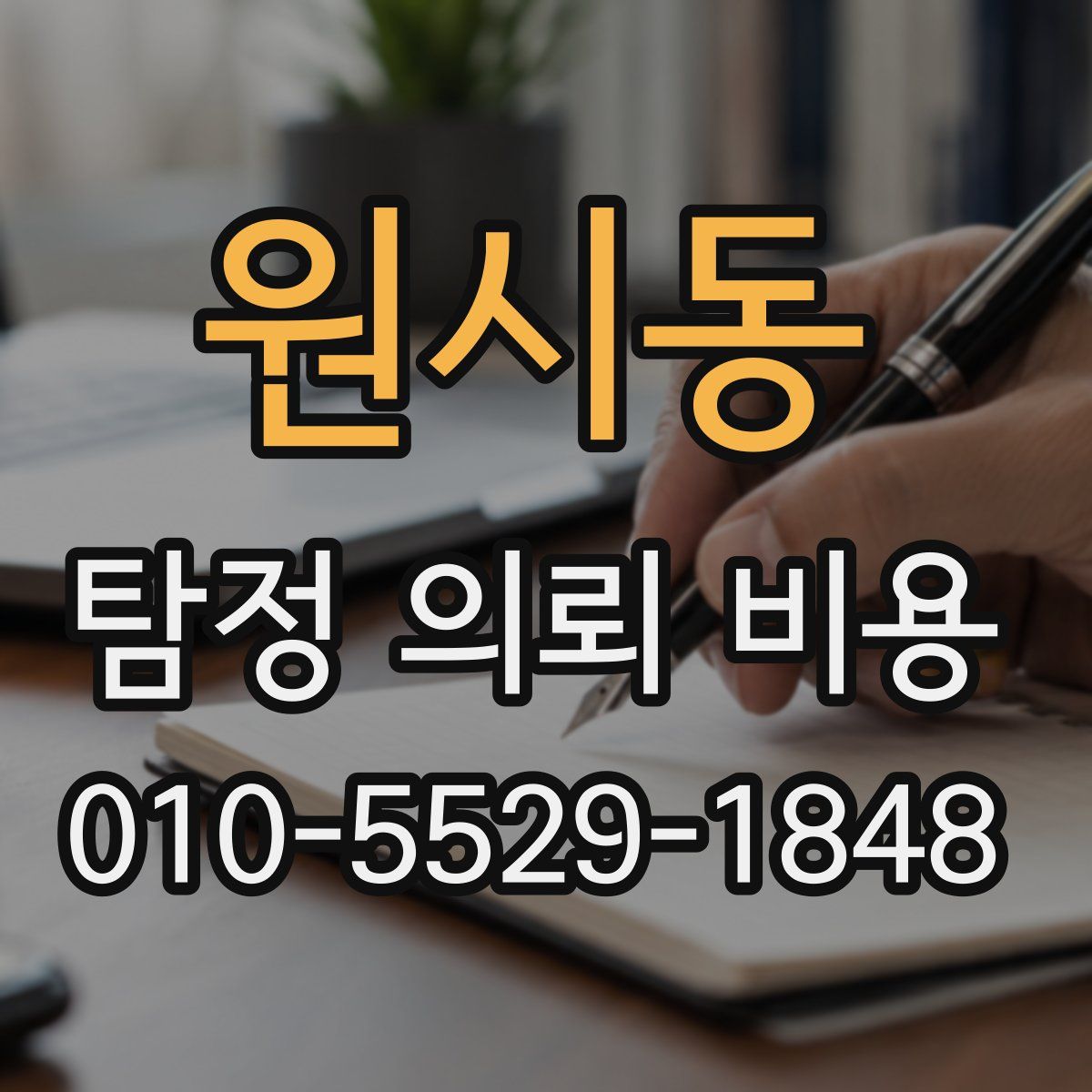 원시동 탐정 의뢰 비용