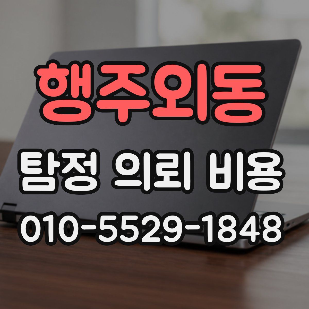 행주외동 탐정 의뢰 비용