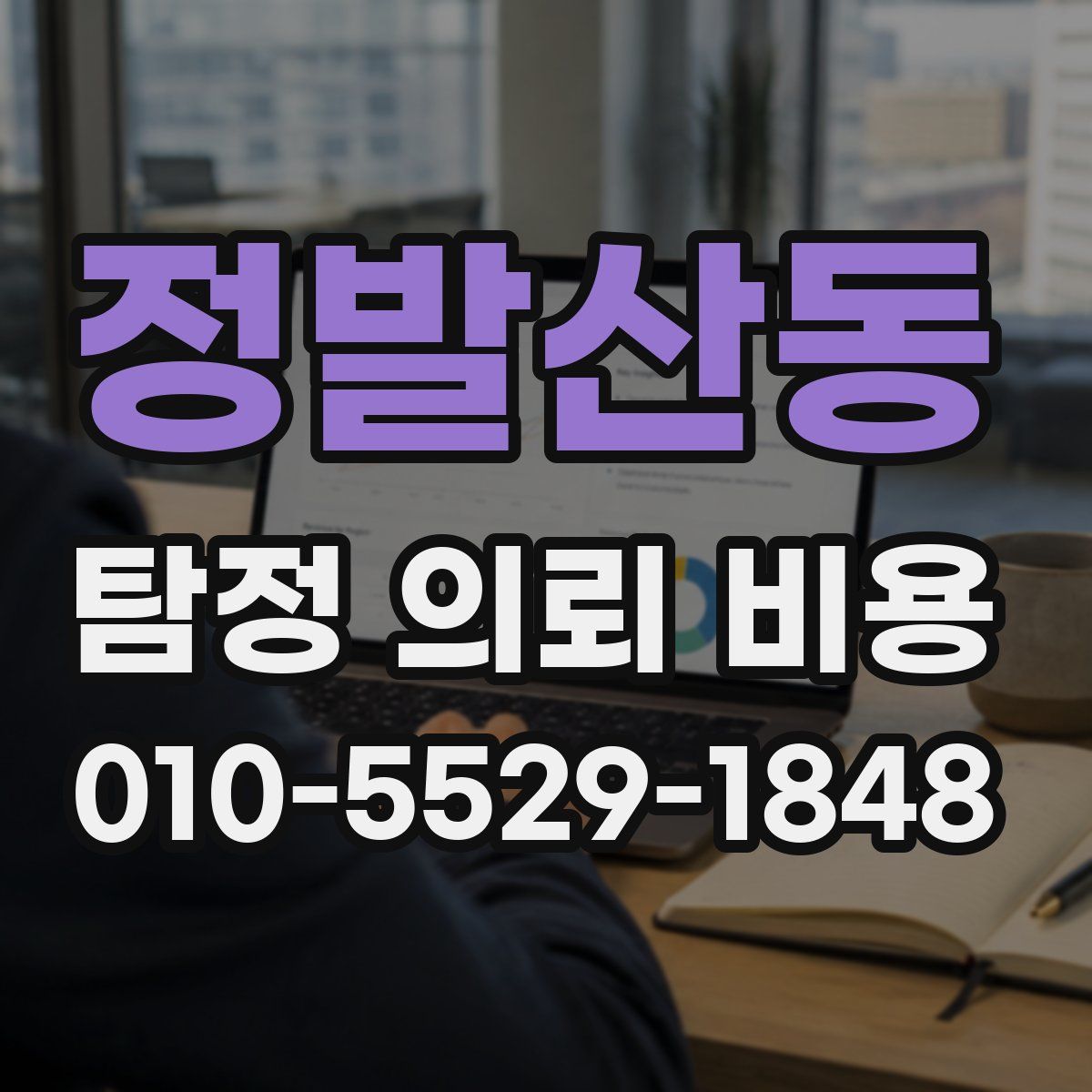 정발산동 탐정 의뢰 비용