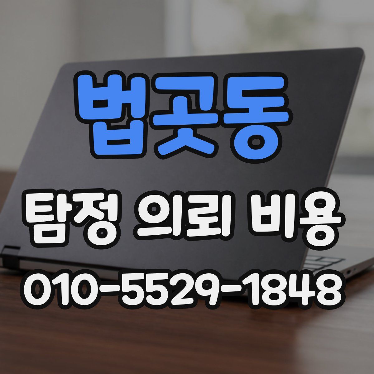 법곳동 탐정 의뢰 비용