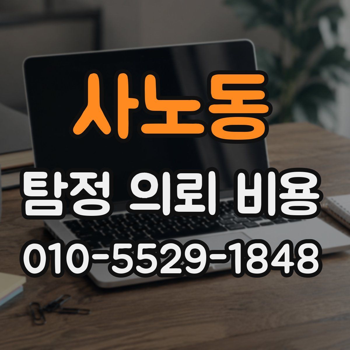 사노동 탐정 의뢰 비용