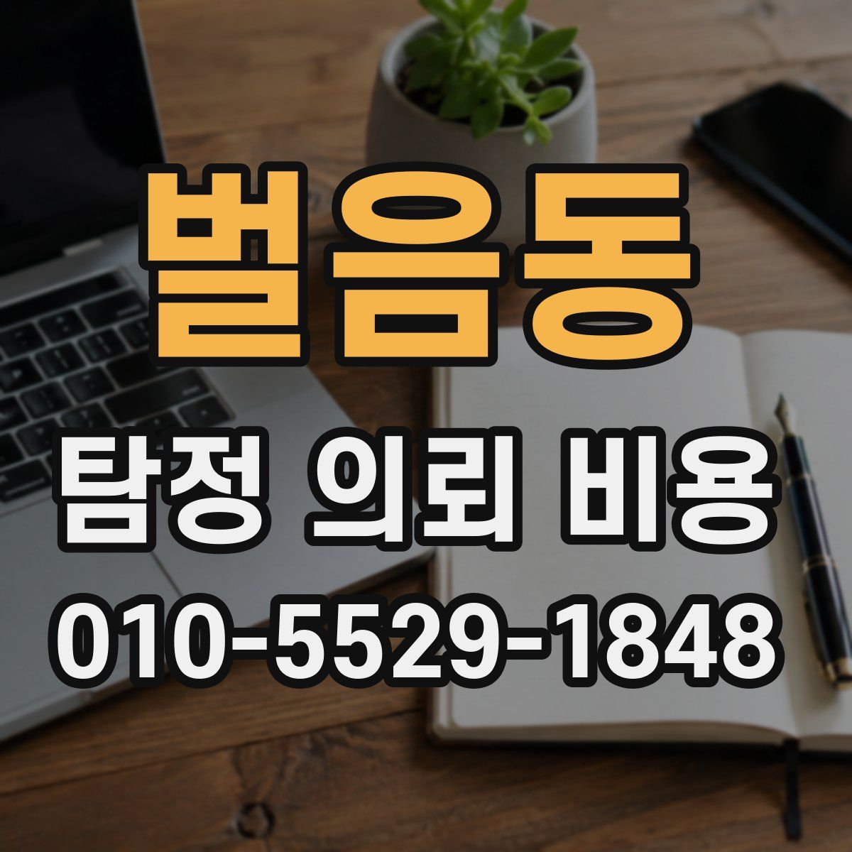 벌음동 탐정 의뢰 비용