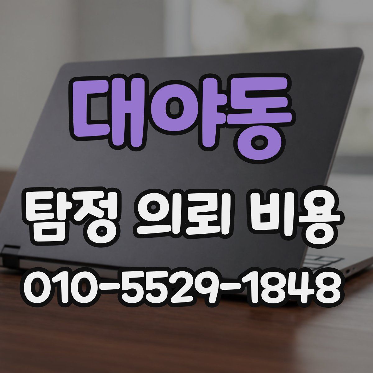 대야동 탐정 의뢰 비용