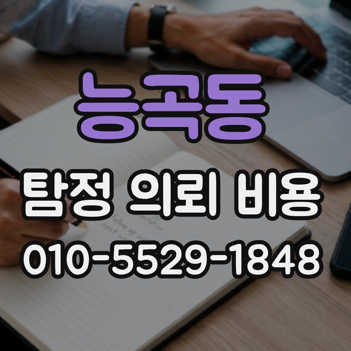 능곡동 탐정 의뢰 비용