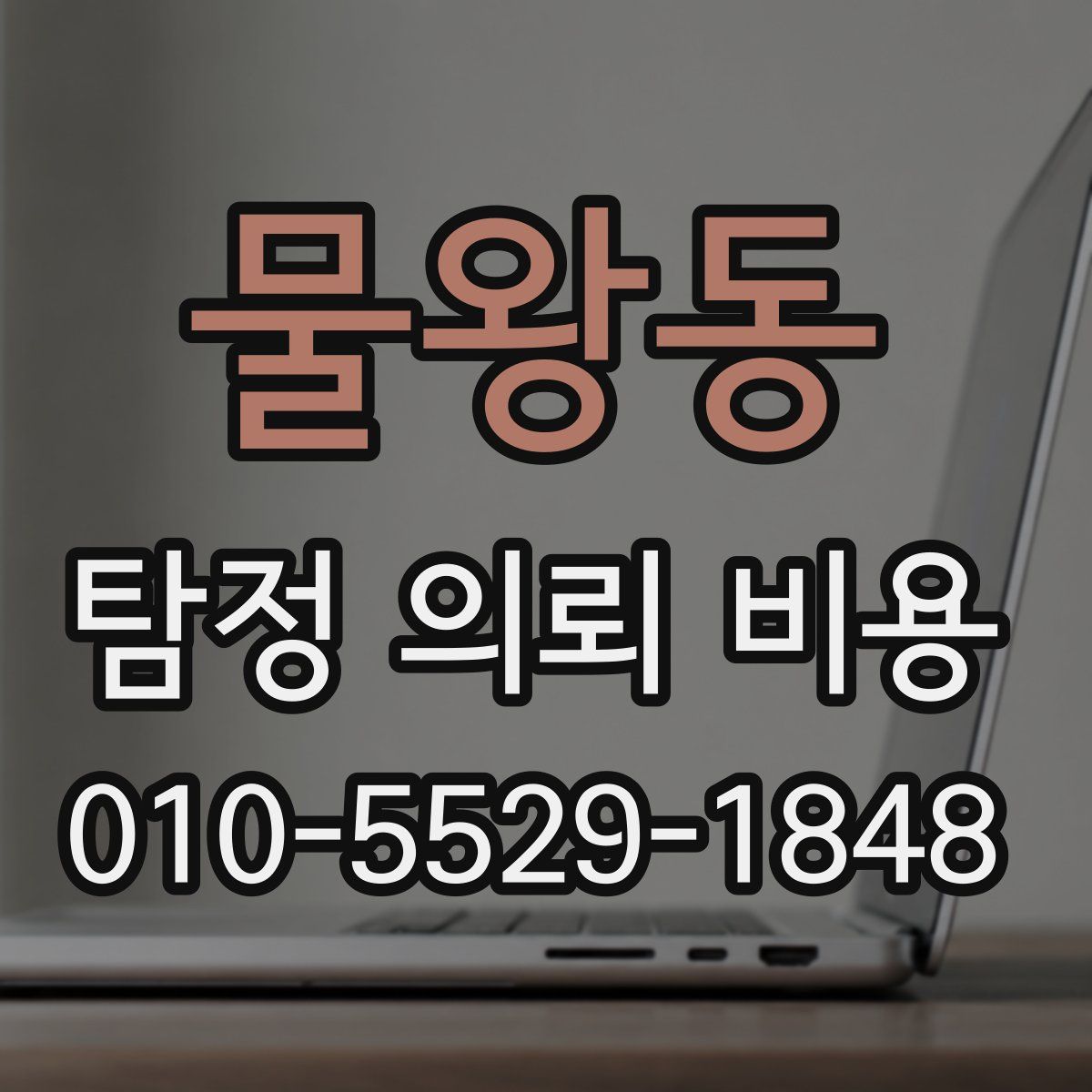 물왕동 탐정 의뢰 비용